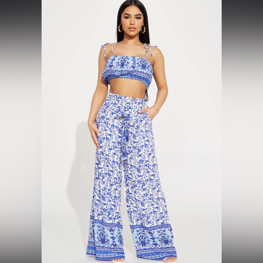 Ready To Brunch Pant Set